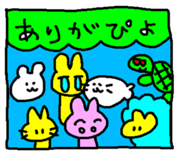 rabbit kawaii world 2 sticker #6377031