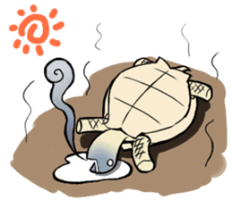 Tortoise diary sticker #6377242