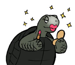 Tortoise diary sticker #6377254