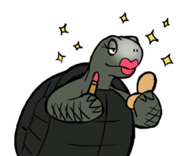 Tortoise diary sticker #6377254