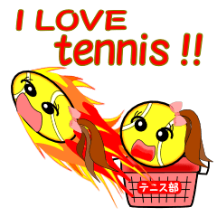 Sticker for tennis club
