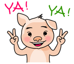 HONEY PIG II sticker #6377592