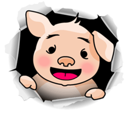 HONEY PIG II sticker #6377625