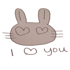 The Rabbit always with you sticker #6377976