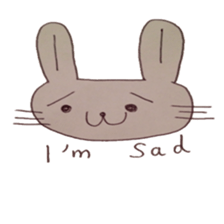 The Rabbit always with you sticker #6377979