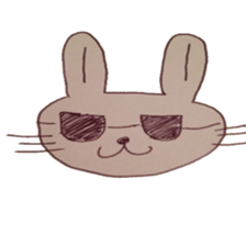 The Rabbit always with you sticker #6377986