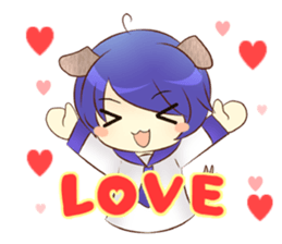 Puppy&monkey boy. sticker #6378319