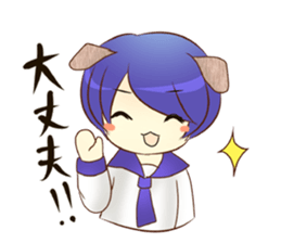 Puppy&monkey boy. sticker #6378333