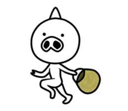 White ogre sticker #6378553