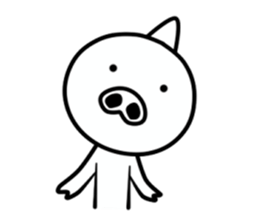 White ogre sticker #6378554