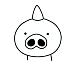 White ogre sticker #6378558