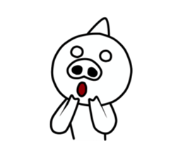 White ogre sticker #6378560