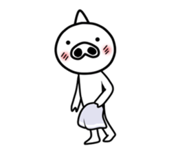 White ogre sticker #6378567