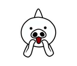 White ogre sticker #6378570