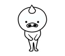 White ogre sticker #6378572