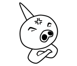 White ogre sticker #6378579