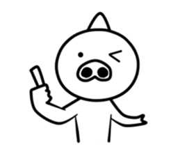 White ogre sticker #6378582