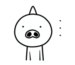 White ogre sticker #6378587