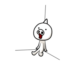 White ogre sticker #6378589