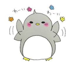 Penguin weather. sticker #6378854