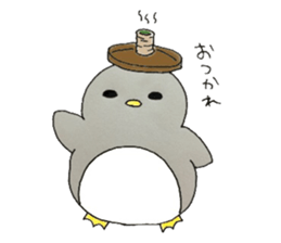 Penguin weather. sticker #6378856