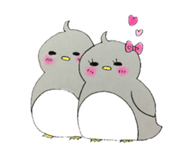 Penguin weather. sticker #6378858