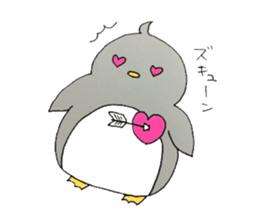 Penguin weather. sticker #6378859