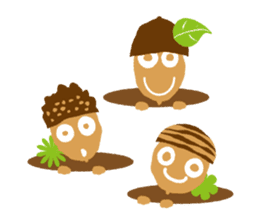 MORI-no-KURUMI-chan sticker #6379271