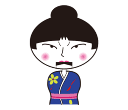 KIRIKO of the kokeshi doll sticker #6379602