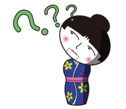 KIRIKO of the kokeshi doll sticker #6379604