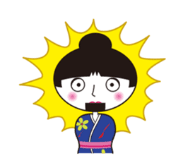 KIRIKO of the kokeshi doll sticker #6379607