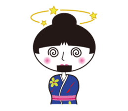 KIRIKO of the kokeshi doll sticker #6379608