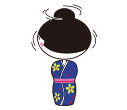 KIRIKO of the kokeshi doll sticker #6379612