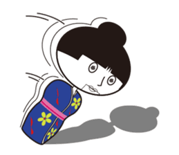 KIRIKO of the kokeshi doll sticker #6379613