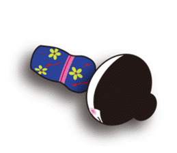 KIRIKO of the kokeshi doll sticker #6379614