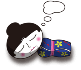 KIRIKO of the kokeshi doll sticker #6379616