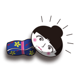 KIRIKO of the kokeshi doll sticker #6379618