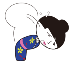 KIRIKO of the kokeshi doll sticker #6379621
