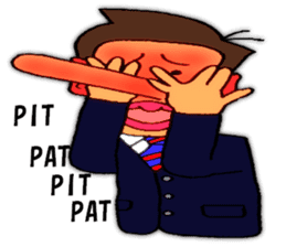 junior high school sticker 4 English Ver sticker #6379647