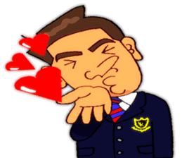 junior high school sticker 4 English Ver sticker #6379658