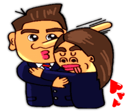 junior high school sticker 4 English Ver sticker #6379660