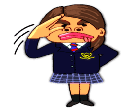 junior high school sticker 4 English Ver sticker #6379664