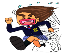 junior high school sticker 4 English Ver sticker #6379666