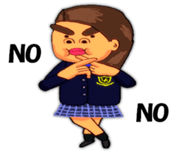 junior high school sticker 4 English Ver sticker #6379670