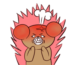 Bear and friend's happy day 1 sticker #6379688