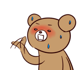 Bear and friend's happy day 1 sticker #6379693