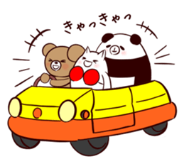 Bear and friend's happy day 1 sticker #6379702