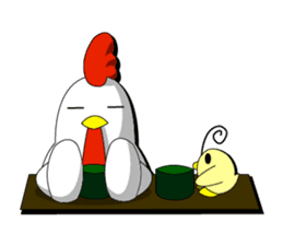 Hello Chick !! sticker #6379840