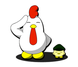 Hello Chick !! sticker #6379861