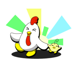 Hello Chick !! sticker #6379869